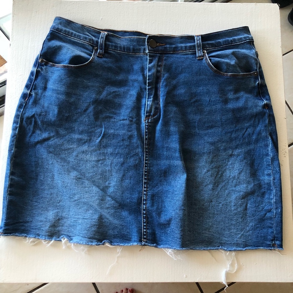 Denim Miniskirt